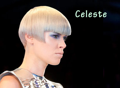 Celeste hairstyle 2012 ทรงผมใหม่ ต้อนรับ 2012