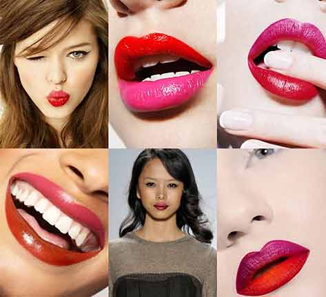 Two-tone lips แต่งเรียวปากให้สวย